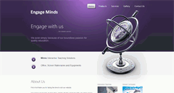 Desktop Screenshot of engage-minds.com